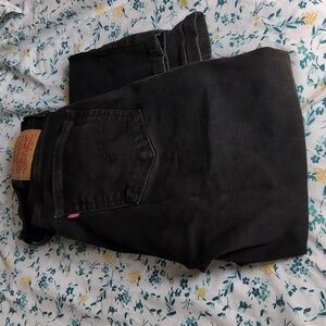 Levi Strauss black jeans